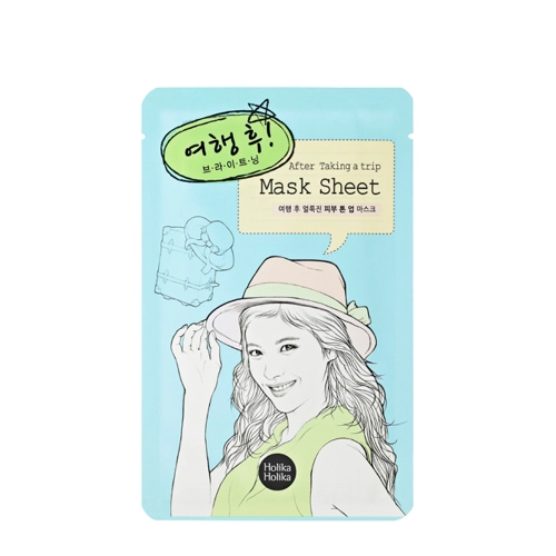 Holika Holika - After Mask Sheet - After Trip - Rozjaśniająco-Nawilżająca Maska w Płachcie - 30g - OUTLET