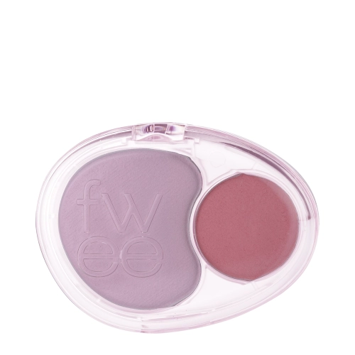 Fwee - Mellow Dual Blusher - Podwójny Róż do Policzków - MV02 Icy Cupid - 7,2g