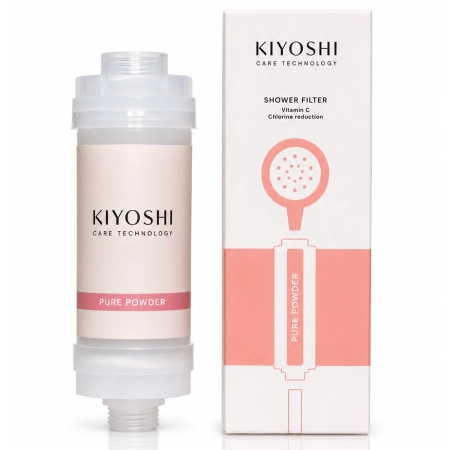 Kiyoshi - Shower Filter - Filtr Prysznicowy z Witaminą C - Pure Powder - 1szt