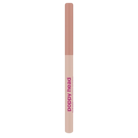 Poppy Head - Lockwear Long-Lasting Gel Lipliner - Długotrwała Żelowa Konturówka do Ust - 04 Boldish Nude - 0,6g 