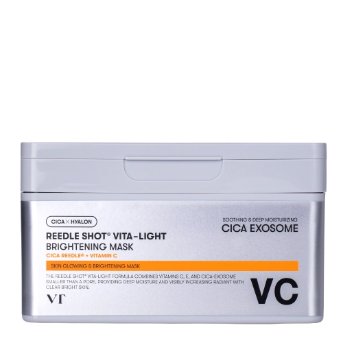 VT Cosmetics - Reedle Shot Vita-Light Brightening Mask - Rozjaśniające Maski w Płachcie - 320g/30szt