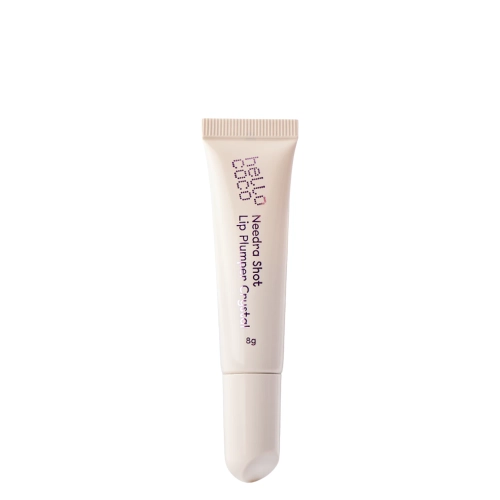 hello coco - Needra Shot Lip Plumper - Powiększajacy Błyszczyk do Ust z Mikroigłami - Crystal - 8g