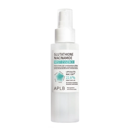 APLB - Glutathione Niacinamide Mist Essence - Rozjaśniająca Esencja do Twarzy w Mgiełce - 105ml