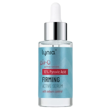 Lynia - PIRO Aktywne Serum z 10% Kwasem Pirogronowym - Ujędrniające i Regulujące Sebum - 30ml