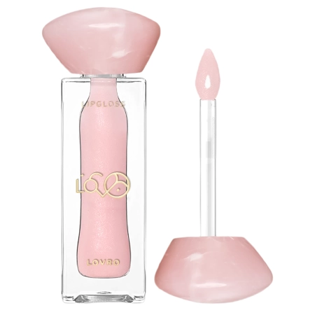 LOVRO - Bloomlight Lipgloss - Błyszczyk Optycznie Powiększający Usta z Efektem Chłodzenia - 02 Quartz Kiss - 5,5g