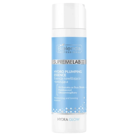 Bielenda Professional - Supremelab - Hydra Glow - Hydro Plumping Essence -  Esencja Tonizująco - Nawilżająca - 200ml