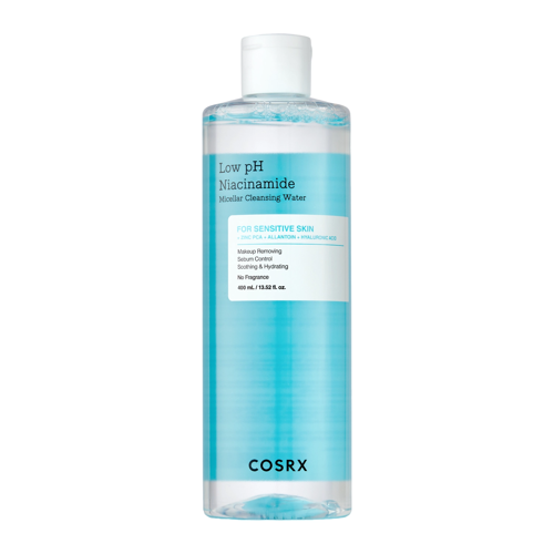 COSRX - Low pH Niacinamide Cleansing Water - Niacynamidowa Woda Micelarna o Niskim pH - 400ml - OUTLET