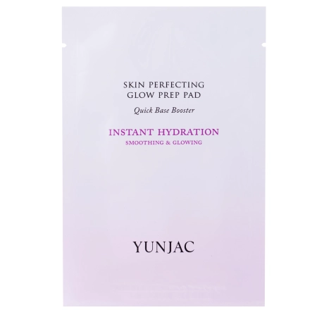 YUNJAC - Skin Perfecting Glow Prep Pad - Rozświetlające Płatki do Twarzy - 15x8g