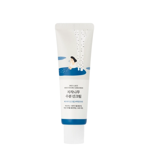 Round Lab - Birch Juice Moisturizing Sun Cream SPF50+ PA++++ - Krem Przeciwsłoneczny - 50ml