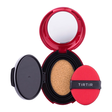 TIRTIR - Mask Fit Red Cushion - Długotrwały Podkład do Twarzy w Poduszce - 24N Latte - Mini - 4,5g