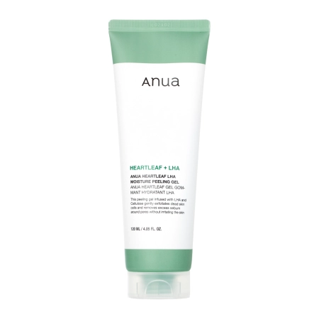 Anua - Heartleaf LHA Moisture Peeling Gel - Żelowy Peeling do Twarzy - 120ml