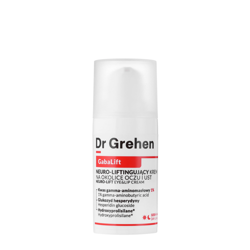 Dr Grehen - GabaLift - Neuro-Lift Eye&Lip Cream - Neuro-Liftingujący Krem na Okolice Oczu i Ust - 15ml - OUTLET