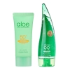 Zestaw Holika Holika - Aloe Waterproof Sun Gel SPF50+/PA++++ - 100ml + Aloe 99% Soothing Gel - 250ml