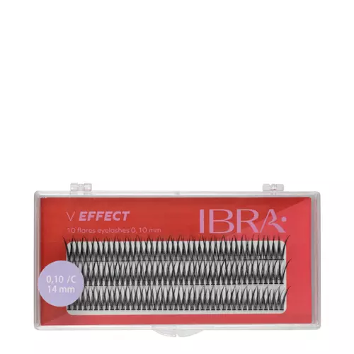 Ibra Makeup - Kępki V Effect 0,10 - 14mm - 60szt