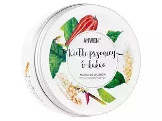Anwen - Kiełki Pszenicy i Kakao - Maska do Włosów Wysokoporowatych - 200ml