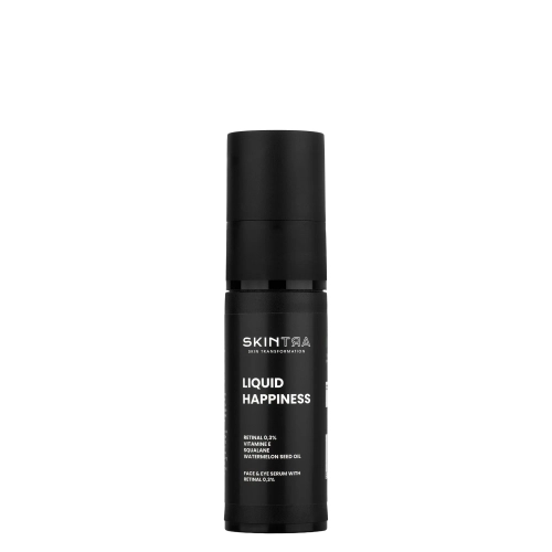 SkinTra - Liquid Happiness - Serum z Retinalem 0,3% na Twarz i pod Oczy - 30ml