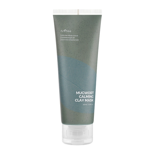 Isntree - Real Mugwort Calming Clay Mask - Maska Glinkowa z Bylicą - 100ml