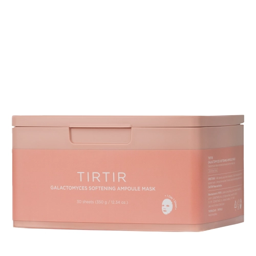 TIRTIR - Galactomyces Softening Ampoule Mask - Zestaw Rozjaśniających Maseczek do Twarzy - 30szt/350g
