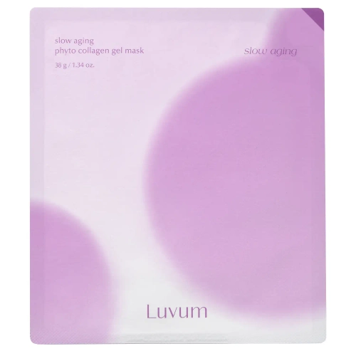 Luvum - Slow Aging Phyto Collagen Gel Mask - Ujędrniająca Maska Hydrożelowa z Kolagenem - 1szt/38g