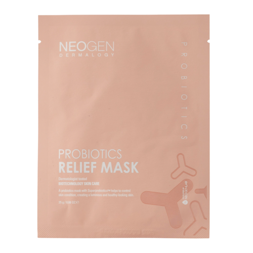 Neogen - Probiotics Relief Mask - Probiotyczna Maska do Twarzy w Płachcie - 1szt/25g