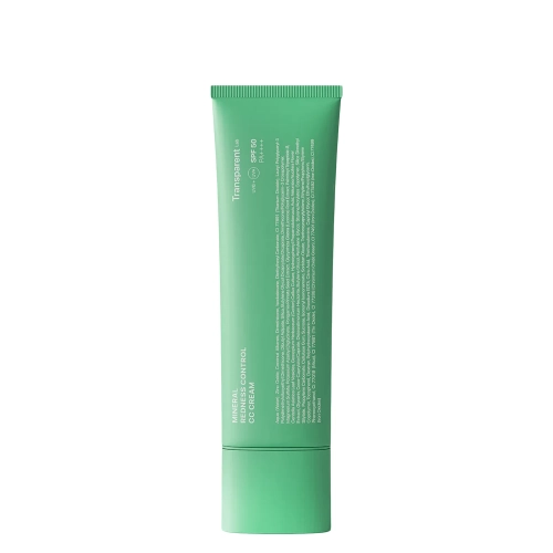 Transparent Lab - Mineral Redness Control CC Cream - Krem Koloryzujący z SPF 50 Redukujący Zaczerwienienia - 45ml