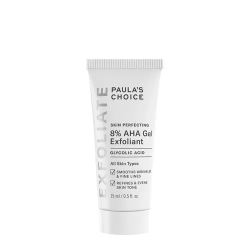 Paula's Choice - Skin Perfecting - 8% AHA Gel Exfoliant - Żel Złuszczający z 8% Kwasem Glikolowym - 15ml