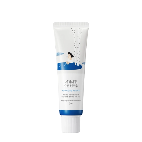 Round Lab - Birch Juice Moisturizing Sun Cream SPF50+ PA++++ - Krem Przeciwsłoneczny - 50ml