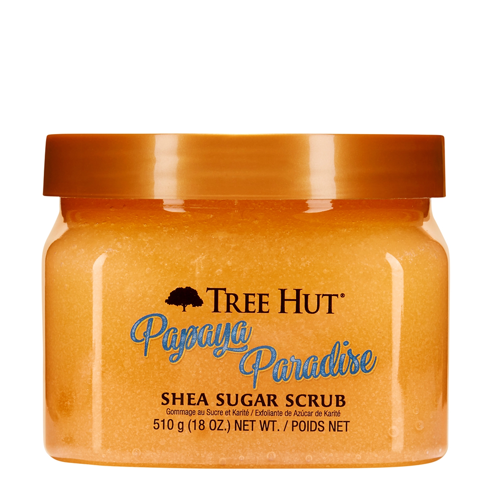 Tree Hut - Shea Sugar Scrub Papaya Paradise - Cukrowy Peeling do Ciała - Papaja - 510g