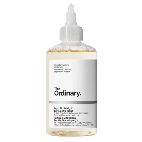 The Ordinary - Glycolic Acid 7% Exfoliating Toner - Tonik Peelingujący z 7% Kwasem Glikolowym - 240ml