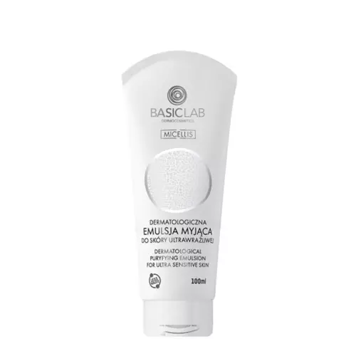BasicLab - Micellis - Dermatologiczna Emulsja Myjąca do Skóry Ultrawrażliwej - 100ml