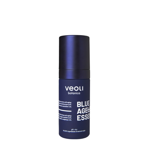 Veoli Botanica - Blue Ageless Essence - Wypełniająco - Ujędrniające Serum Anti-Aging - 30ml