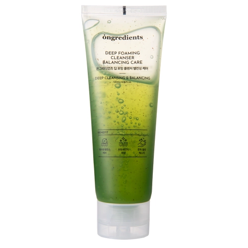 Ongredients - Deep Foaming Cleanser Balancing Care - Głęboko Oczyszczająca Pianka do Twarzy - 120ml