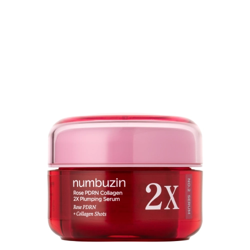 Numbuzin - No.2 Rose PDRN Collagen 2X Plumping Serum - Serum Ujędrniająco-Wypełniające - 30ml