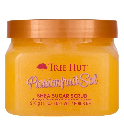 Tree Hut - Shea Sugar Scrub Passionfruit Sol - Cukrowy Peeling do Ciała Marakuja - 510g