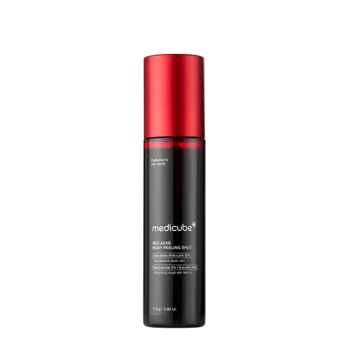 Medicube - Red Acne Body Peeling Shot 2.0 - Peeling do Ciała z Kwasami - 110g