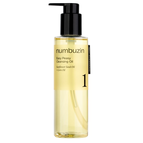 Numbuzin - No.1 - Easy Peasy Cleansing Oil - Olejek Myjący do Twarzy - 200ml