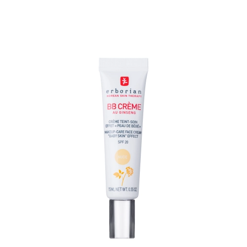 Erborian - BB Creme Au Ginseng Nude - Tonujący Krem do Twarzy - 15ml