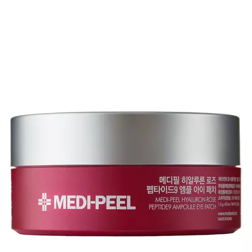 Medi-Peel - Hyaluron Rose Peptide Eye Patch - Płatki pod Oczy z Ekstraktem z Róży i Peptydami - 60 szt