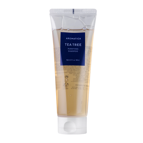 Aromatica - Tea Tree Purifying Shampoo - Oczyszczający Szampon z Olejkiem z Drzewa Herbacianego - 180ml