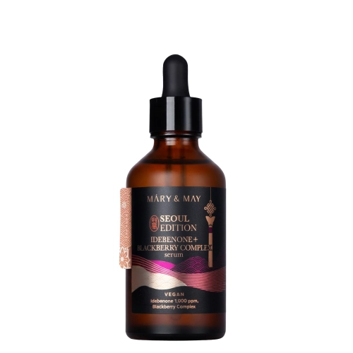 Mary&May - Idebenone and Blackberry Complex Serum - Przeciwstarzeniowe Serum z Idebenonem - 80ml