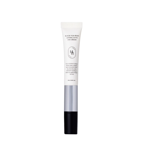 HEVEBLUE - Black Yuja Bean Lifting Auto Eye Cream - Liftingujący Krem pod Oczy - 15ml