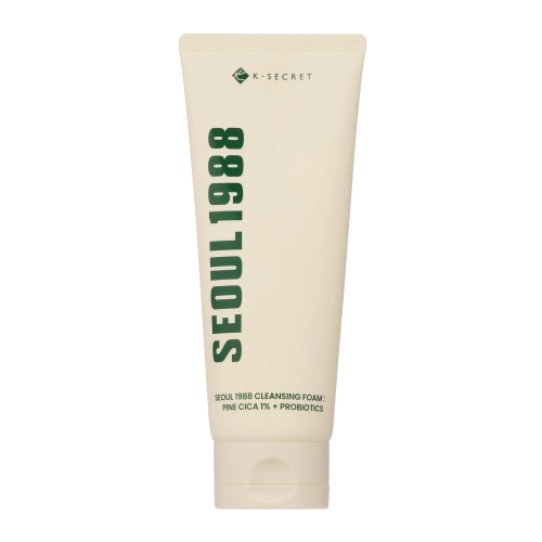 K-SECRET - SEOUL 1988 Cleansing Foam : Pine Cica 1% + Probiotics - Oczyszczająca Pianka do Twarzy - 150ml