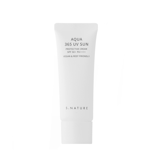 S.Nature - Aqua 365 UV Sun SPF 50+ PA++++ - Nawilżający Krem do Twarzy z Filtrem - 40ml