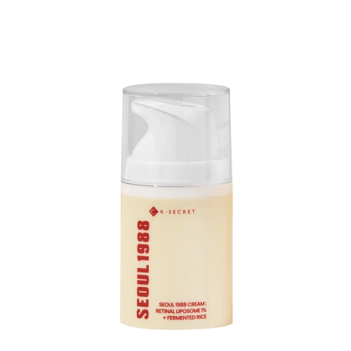 K-SECRET - SEOUL 1988 Cream : Retinal Liposome 1% + Fermented Rice - Ujędrniający Krem z Retinalem - 50ml
