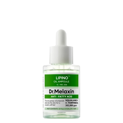 Dr.Melaxin - Lipino Oil Ampoule - Lekkie Serum Olejowe Przeciw Niedoskonałościom - 30ml OUTLET