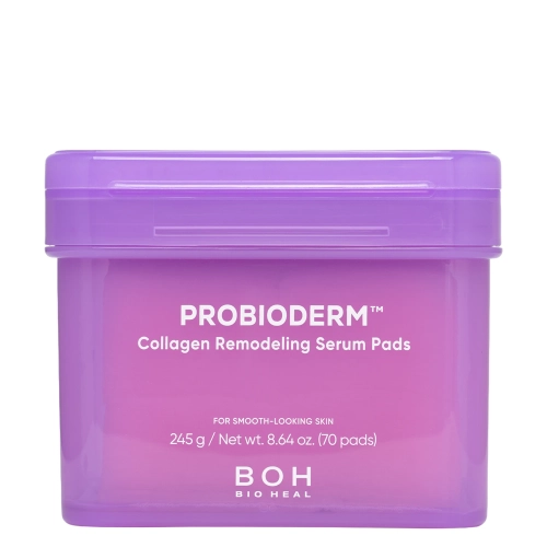 BIOHEAL BOH - Probioderm Collagen Remodeling Serum Pads - Nawilżające Płatki do Twarzy - 70szt/245g