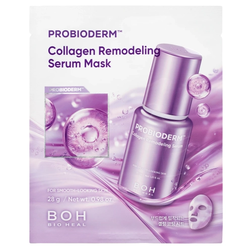 BIOHEAL BOH - Probioderm Collagen Remodeling Serum Mask - Ujędrniająca Maska w Płachcie - 1szt/28g