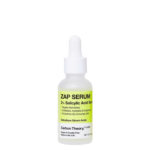 Carbon Theory - Supacylic 2% Acid Zap Serum - Serum do Twarzy z Kwasem Salicylowym - 30ml
