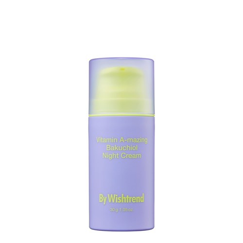 By Wishtrend - Vitamin A-mazing Bakuchiol Night Cream - Krem do Twarzy na Noc z Witaminą A i Bakuchiolem - 30ml