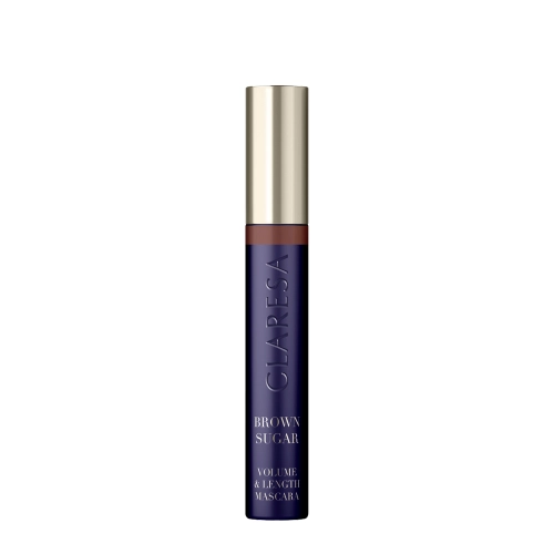 Claresa - Brown Sugar Volume & Lenght Mascara - Tusz do Rzęs Brązowy Wydłużająco-Pogrubiający - 10g